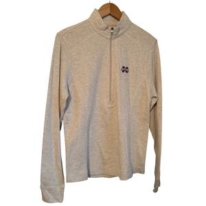 Womens Johnnie-O Mississippi State Bulldogs Quarter Zip Pullover FItted Medium
